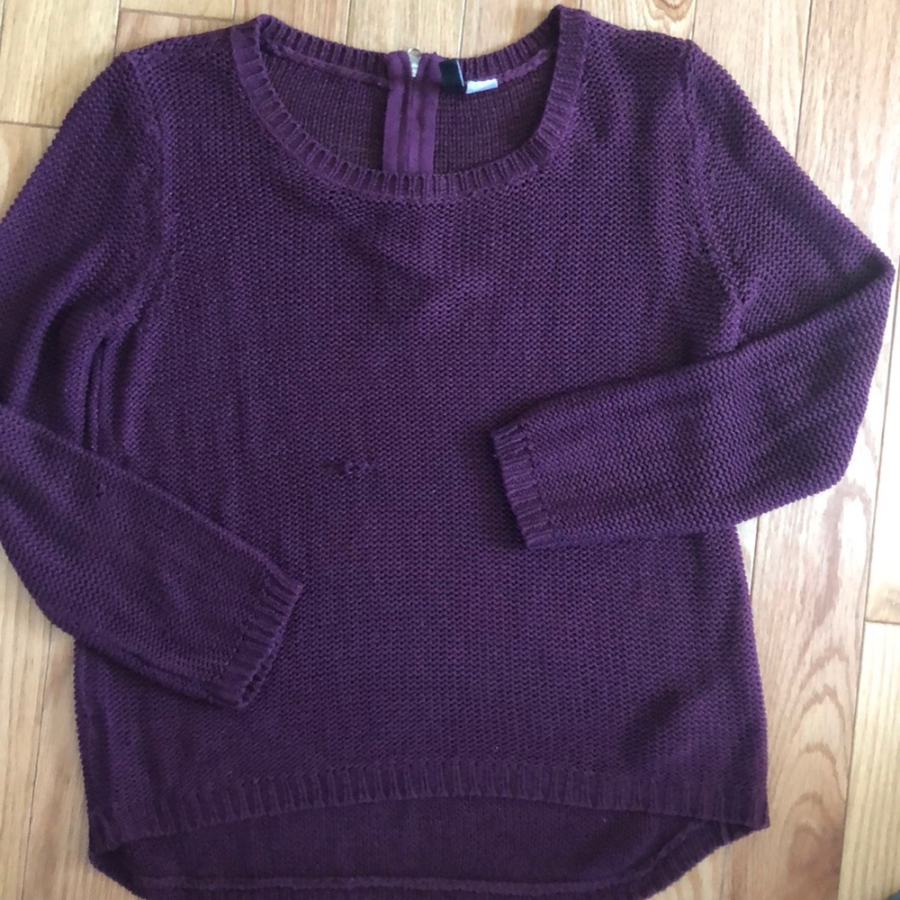 Purple sweater